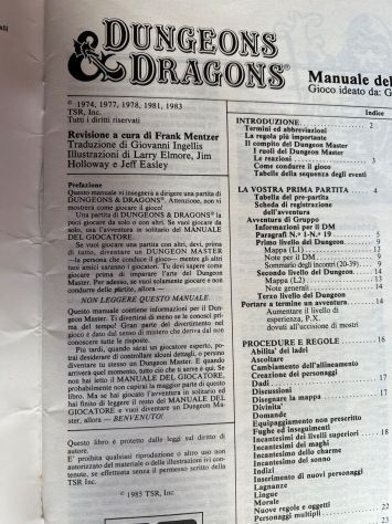 Dungeons&Dragons "Regola Base Set 1" (Editrice Giochi) - Foto 3