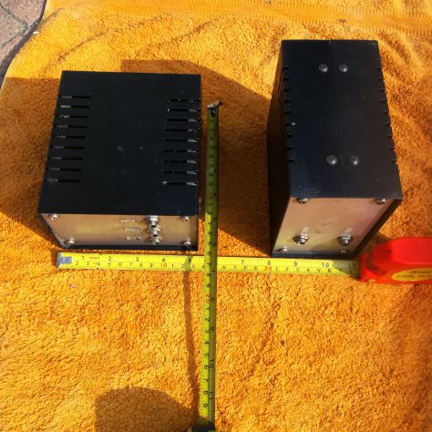 Scatole x costruzioni elettroniche .