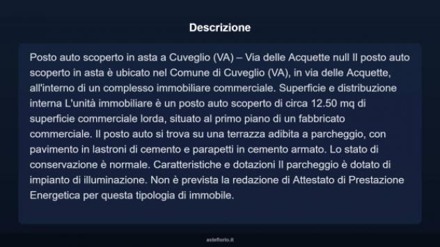 Immobile in asta di 12 m² in vendita a Cuveglio - Foto 5