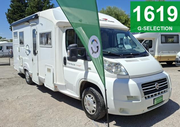 CAMPER ROLLER TEAM DUCATO SEMINTEGRALE SEMIDINETTE LETTO MATRIMONIALE GARAGE CLIMATIZZATORE FOTOVOLTAICO CAMPEGGIO USATI GENERALI 1619