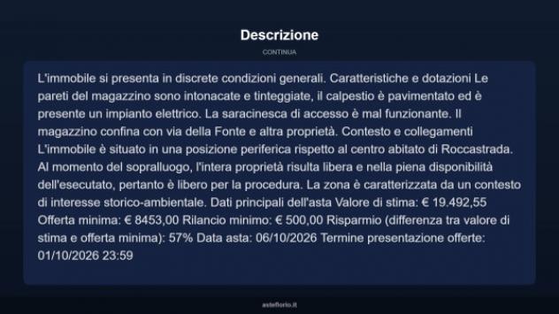 Immobile in asta di 50 m² in vendita a Roccastrada - Foto 9
