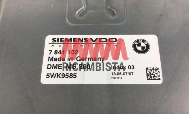 5WK9585 BMW E92 centralina motore Siemens VDO - Foto 2