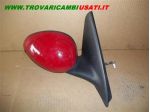 RETROVISORE EST.D.147 ROSSO 5FILI Vetri e Retrovisori Cristalli Retrovis …