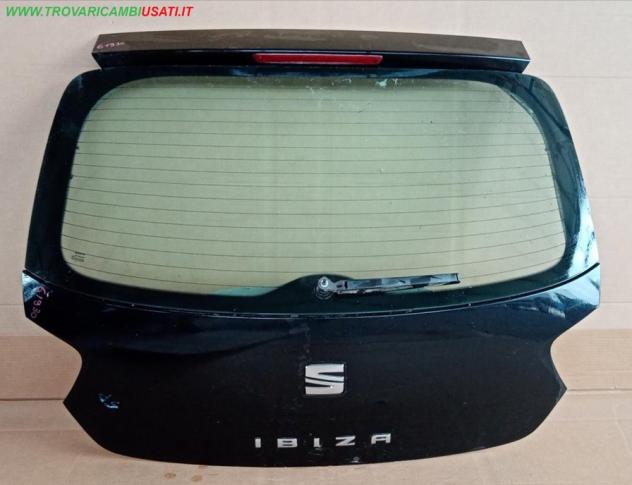 PORTELLO POST. NERO MET C/MOT. MODELLO 5 Porte 999-U61930 Carrozzeria  Lamierati esterni  Portello  Portello post. SEAT - IBIZA - 2008  2012, SEAT - I