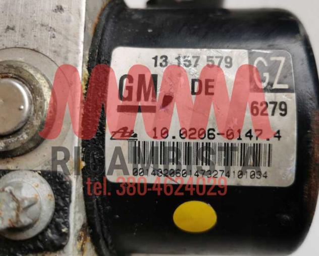 10.0206-0147.4 Opel Astra centralina gruppo pompa ABS - Foto 2