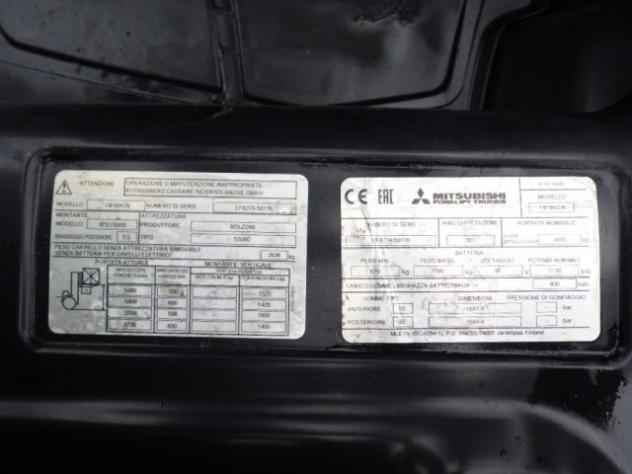 MITSUBISHI FB18 ACN rif. 22923325 - Foto 4