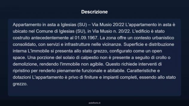 Immobile in asta di 50 m² in vendita a Iglesias - Foto 2