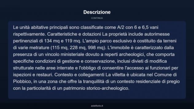 Immobile in asta di 655 m² in vendita a Piobbico - Foto 13