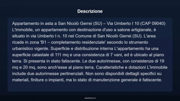 Immobile in asta di 111 m² in vendita a San Nicolò Gerrei - Foto 7