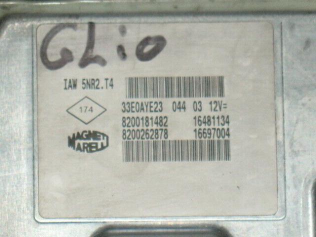 5NR2.T4 8200181482 ECU RENAULT CLIO TWINGO 1.2 IAW 8200262878 IAW 5NR2.C5 - Foto 2