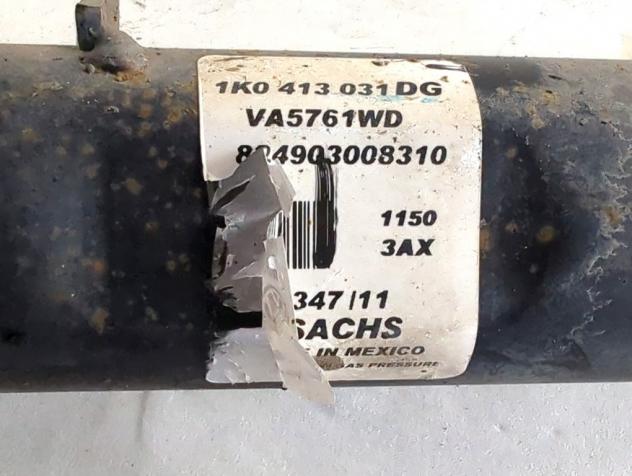1K0413031DG AMMORTIZZATORE SOSPENSIONE ANTERIORE DESTRO O SINISTRO VOLKSWAGEN GOLF 6 SW 1.6 D 77KW AUT 5P (2012) RICAMBIO USATO - Foto 5