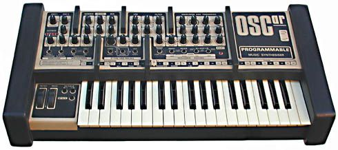 Polymoog - Minimoog - Yamaha FS 1R - Midi Oscar OSC - Synth Steelphon S 900.