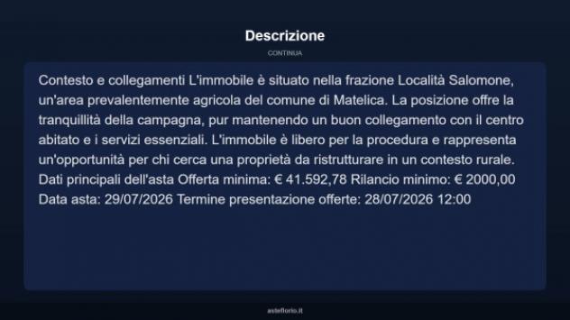 Immobile in asta di 238 m² con più di 5 locali in vendita a Matelica - Foto 13