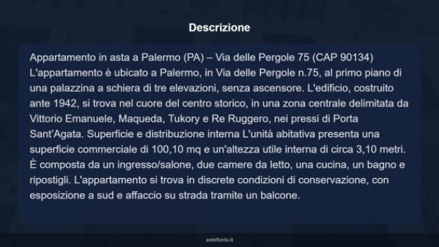 Immobile in asta di 100 m² in vendita a Palermo - Foto 15