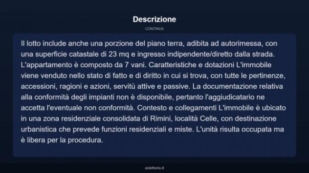 Immobile in asta di 127 m², box auto in vendita a Rimini - Foto 4