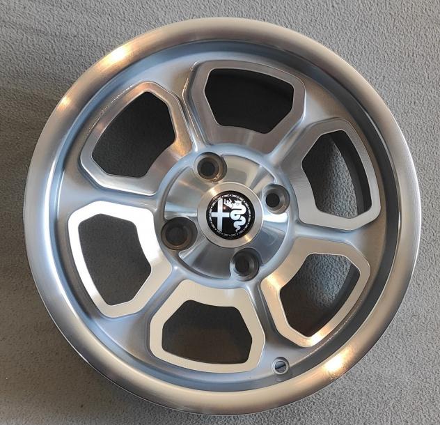 Cerchi vega silver 6x 14 4x108 alfa romeo Giulia - Foto 5