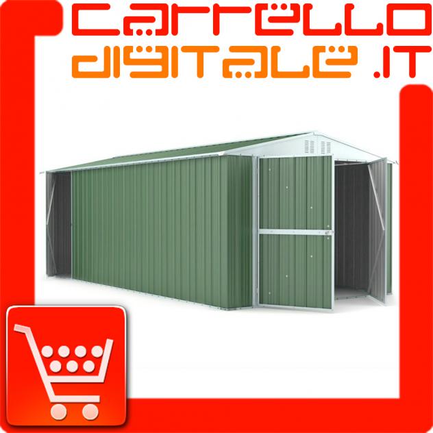 Organizzatore per attrezzi da giardino SucceBuy, 10 scomparti con ganci, porta