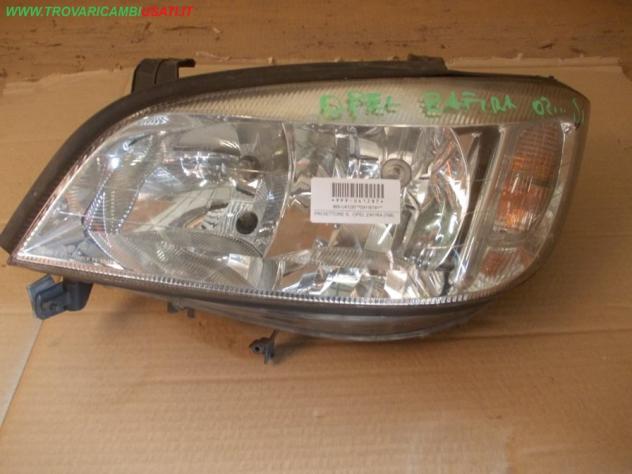 PROIETTORE S. OPEL ZAFIRA (T98)  Parti elettriche  Fanaleria  Proiettori  Proiettore ant. OPEL - ZAFIRA A - 01-04-1999 - 01-07-2005