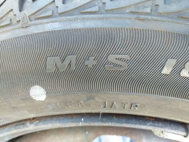 Cerchio in ferro 14 VW Polo Scoda Fabia gomma 185 60 R14 - Foto 3
