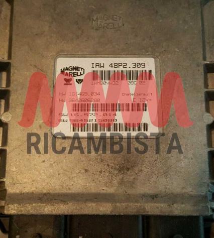 IAW48P2.309 9642606280 Peugeot 406 2.0 centralina motore Magneti Marelli