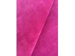 Pelle scamosciata accoppiata colore fucsia – Sp. 2,2
