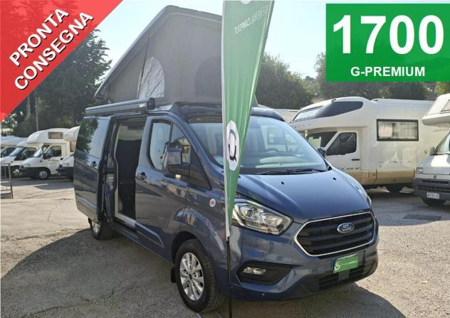 VAN CAMPER PURO FONT VENDOMME TETTO A SOFFIETTO FOTOVOLTAICO WEBASTO CLIMATIZZATORE CAMPEGGIO USATI GENERALI 1700