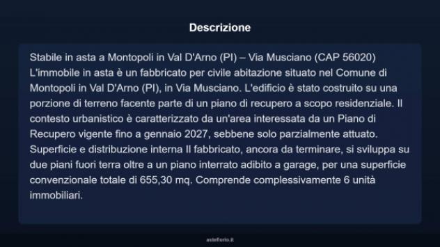 Immobile in asta di 655 m² in vendita a Montopoli in Val d'Arno - Foto 10