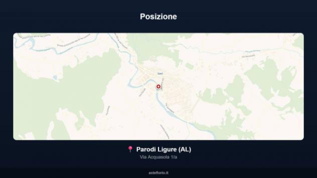 Immobile in asta di 40 m², box auto in vendita a Parodi Ligure - Foto 4