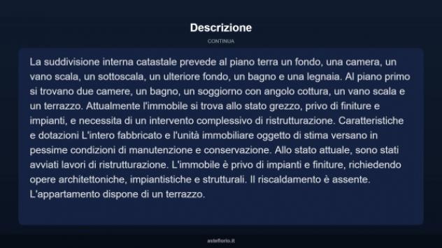 Immobile in asta di 131 m² con più di 5 locali in vendita a Perugia - Foto 7