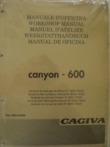 Cagiva SX SXT SST ecc. manuali uso e manutenzione (LEGGERE BENE ANNUNCIO) - Foto 7