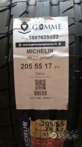 2 gomme 205 55 17 MICHELIN A1696 - Foto 2