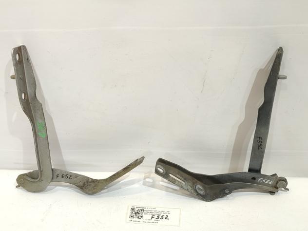 CERNIERE COFANO ANTERIORE DX E SX PEUGEOT 307 Berlina 9636473580 DW10ATED (0105)