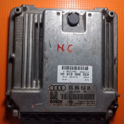 CENTRALINA ECU BOSCH 0281012113 EDC16U31 AUDI A4 2.0 TDI 03G906016GN