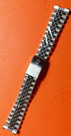 BRACCIALE JUBILEE ACCIAIO 20 MM OROLOGIO DATEJUST 36 MM