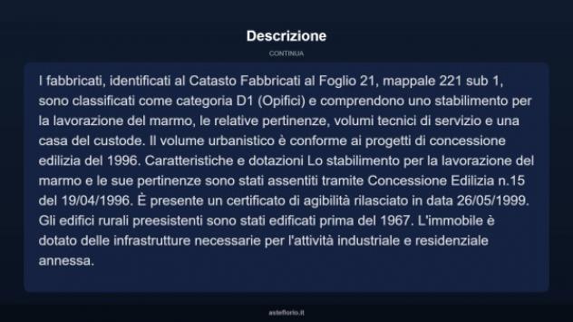 Immobile in asta di 4200 m² in vendita a Buggerru - Foto 3
