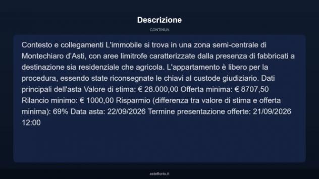 Immobile in asta di 121 m² in vendita a Montechiaro d'Asti - Foto 13