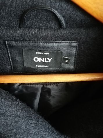 Cappotto doppio petto grigio scuro Tg M - Foto 10