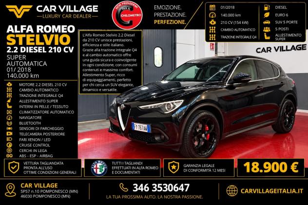 Alfa Romeo Stelvio 2.2 Turbodiesel 210 AT8 Q4 super