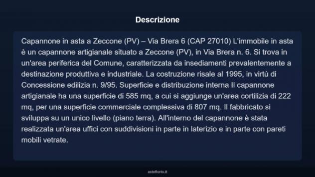 Immobile in asta di 807 m² in vendita a Zeccone - Foto 5