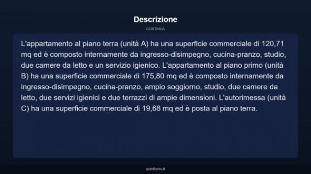 Immobile in asta di 316 m² con più di 5 locali e box auto in vendita a Fossombrone - Foto 8