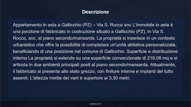 Immobile in asta di 218 m² in vendita a Gallicchio - Foto 11