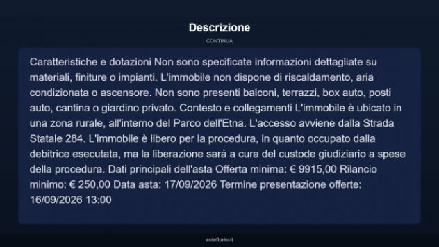 Immobile in asta di 86 m² in vendita a Maletto - Foto 6