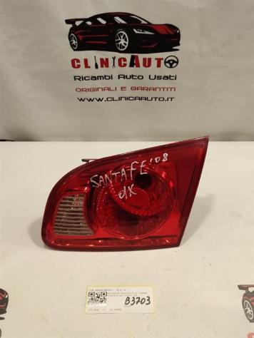 STOP POSTERIORE DESTRO INTEGRATO NEL PORTELLO HYUNDAI Santa Fe 3° Serie 92406-2B000 D4EB (0612)