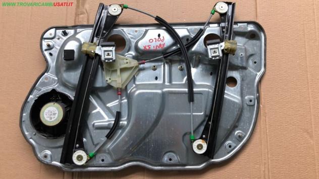 ALZACRISTALLO ELETTRICO PORTA ANT.S. PANELLO CON MOT 14 PIN 6Y2959802 VOLKSWAGEN POLO (9N)  Carrozzeria  Lamierati esterni  Porte  Alzacristallo por V