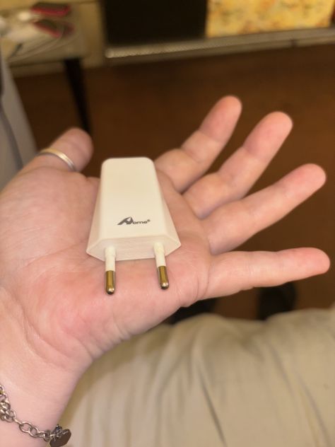 PRESA/CARICATORE DA MURO USB COME NUOVO PER SMARTPHONE E FOTOCAMERE E TABLET - Foto 7