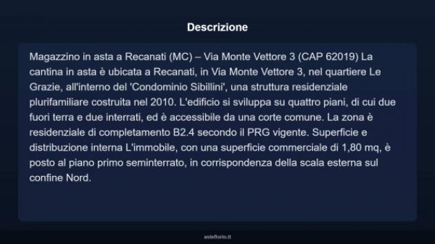 Immobile in asta di 1 m² in vendita a Recanati - Foto 10