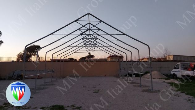 Tensostrutture Industriali Agricole a Treviso 10 x 16 x 5,7 mt. - Foto 9