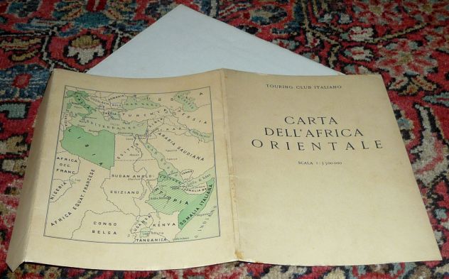 Storica CARTA DELL'AFRICA ORIENTALE, 1935 - Foto 4