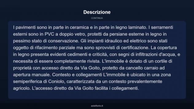 Immobile in asta di 143 m² con più di 5 locali e box auto in vendita a Coniolo - Foto 18