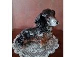 Cane Bassotto  Antica Figurina anni '40 in porcellana marchiata  Kunstporzellan